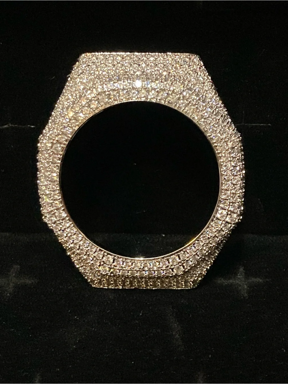 ✨ Moissanite G-Shock Upgrade Bezel 💎 GRA Certificate Included ✨